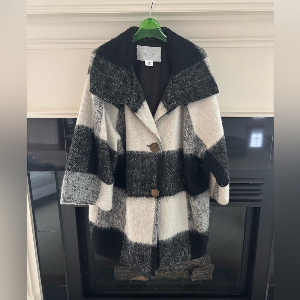 Urban Outfitters Cooperative Plaid Coat